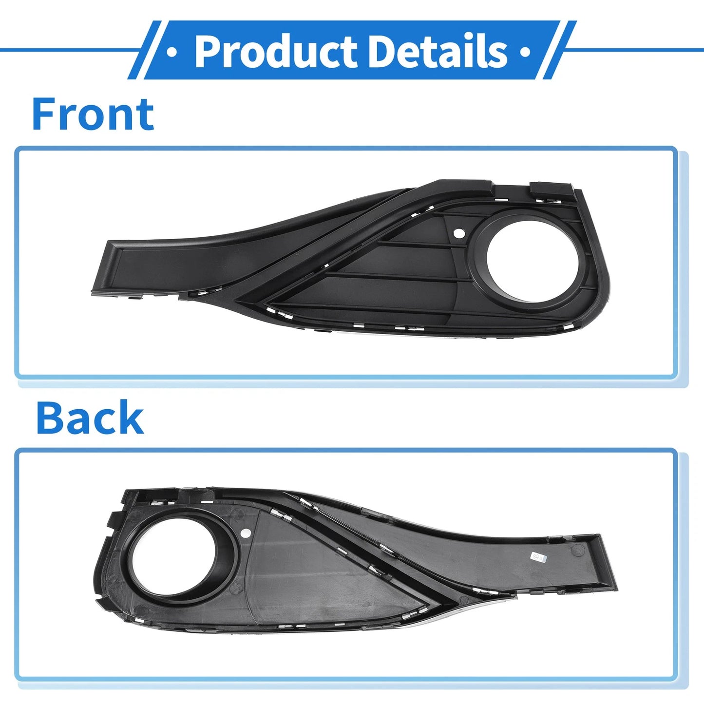 Front Left Fog Light Grill for BMW 4 Series (2013-2016) - 1 x Piece