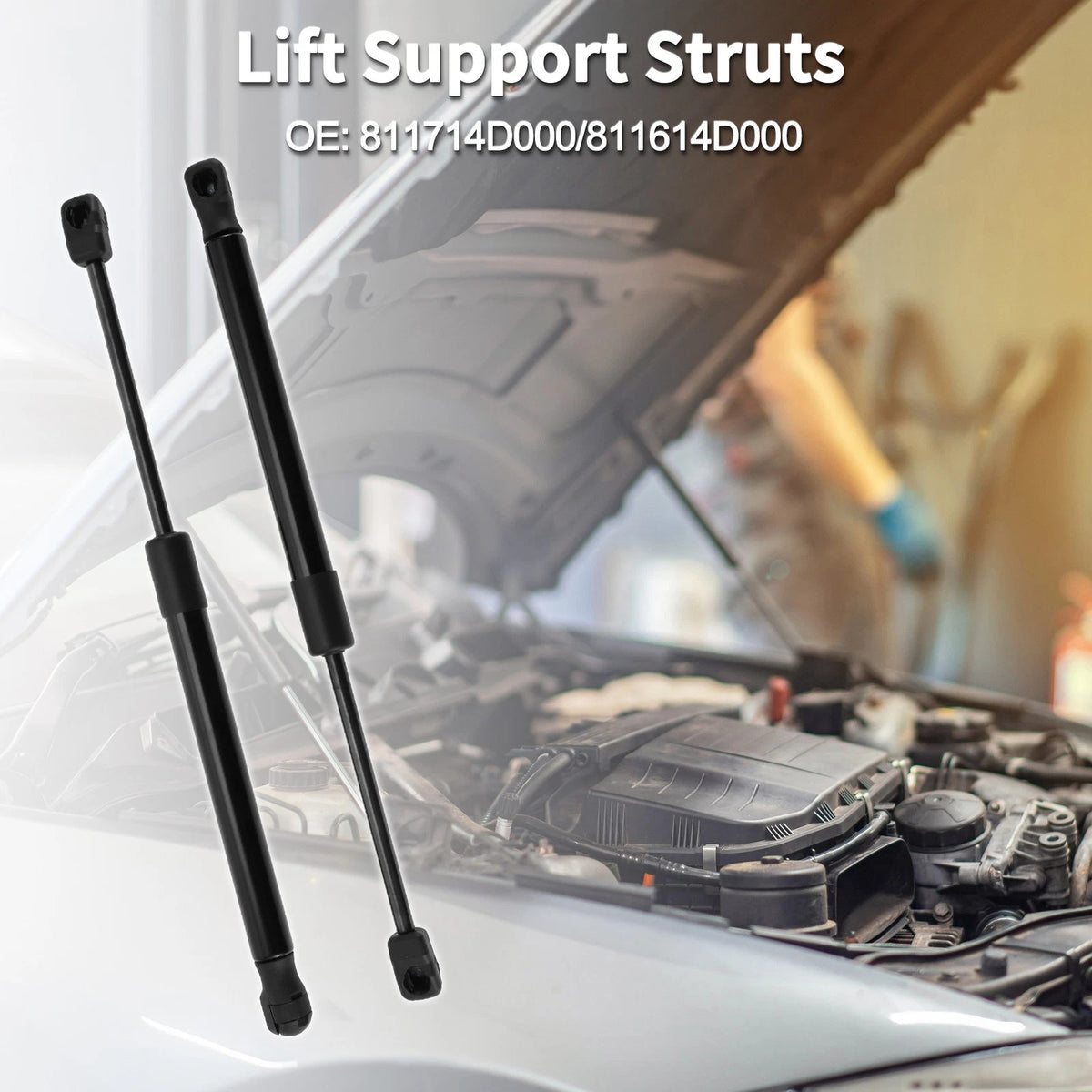 Hood Lift Supports Struts for Kia Sedona (2006-2014)