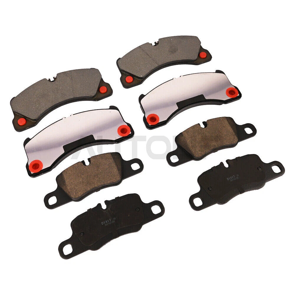 Front & Rear Brake Pad Set 4-Wheel Fits Porsche Panamera (2010-2020)