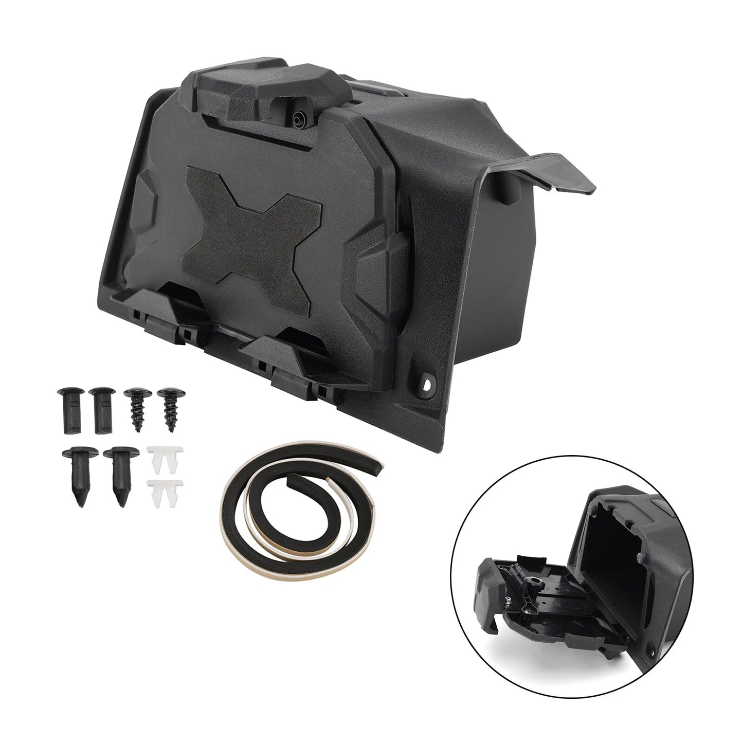 Storage Compartment & Tablet Holder for Polaris RZR XP 1000 Turbo (2019-2023)