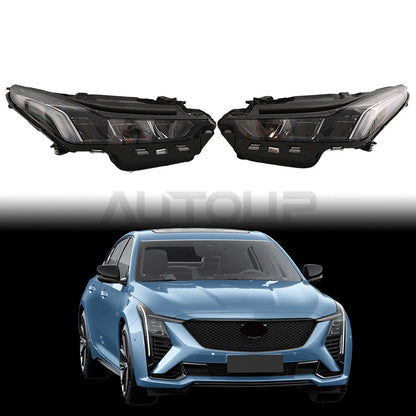 2 x LED Headlight Driver & Passenger Side for Cadillac Ct5 (2020–2022)