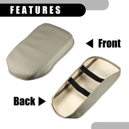 Beige Center Console Armrest Cover for Toyota RAV4 (2014-2018)