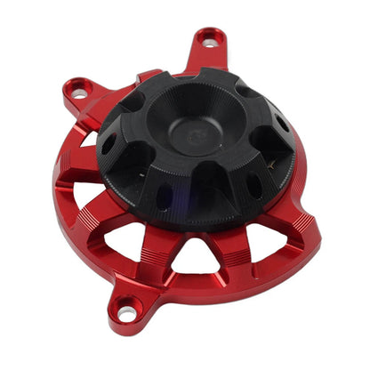 Red Engine Case Slider Protector Cover for Honda CB650F (2014-2018)