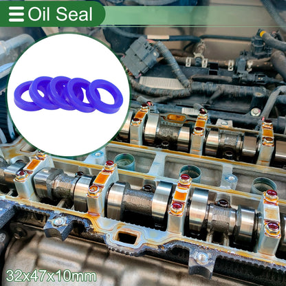 Oil Seal 32x47x10mm Rotary Shaft Seal TPU 5 Pcs
