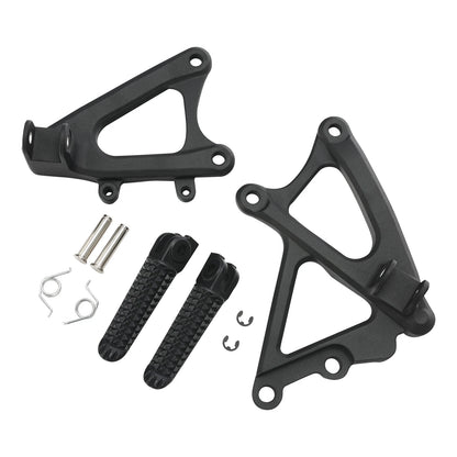 Driver Footrests Footpegs Bracket for Yamaha YZF R1 (2009-2014)