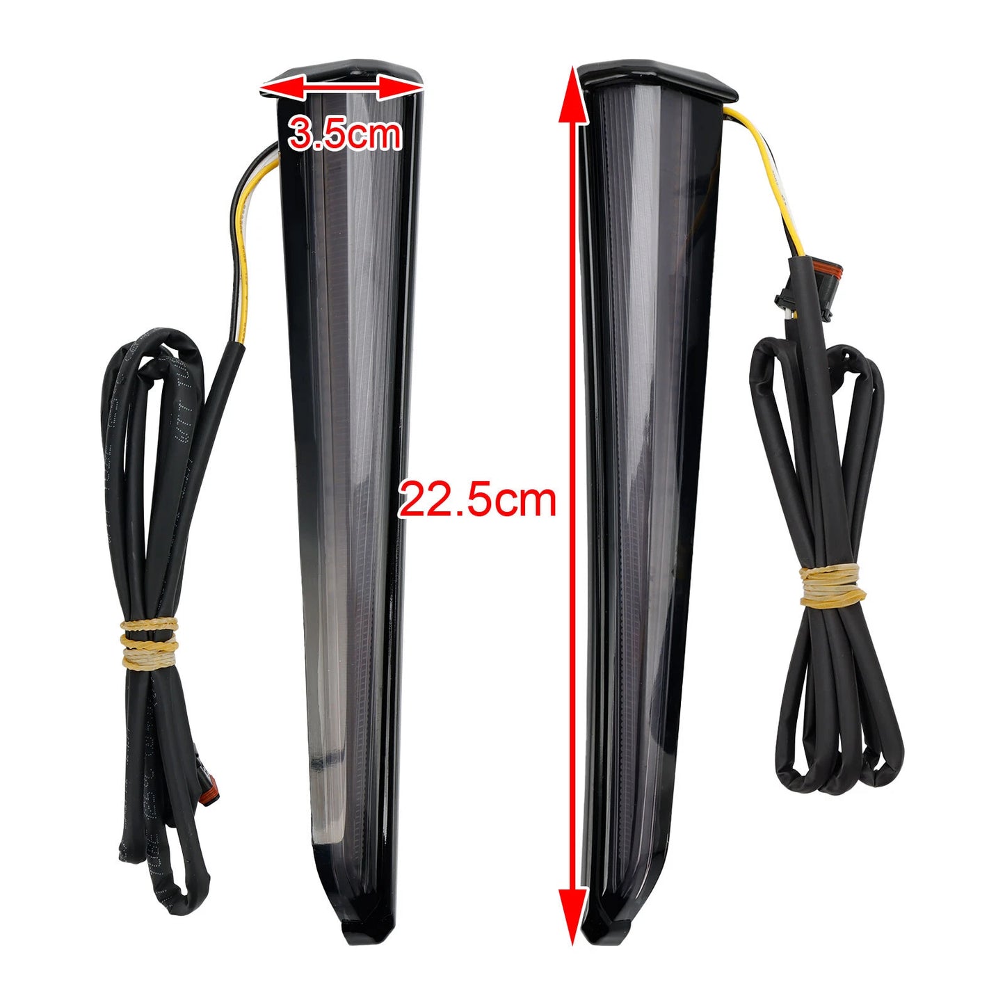 Catch Under Fairing Lights for Harley Touring Road Glide (2014-2023) Black