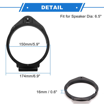 Speaker Spacer Ring Tweeter 6.5''  for GMC Sierra