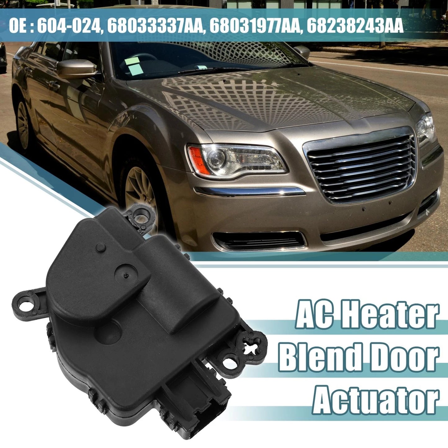 AC Heater Blend Door Actuator for Chrysler 300 (2015-2016)