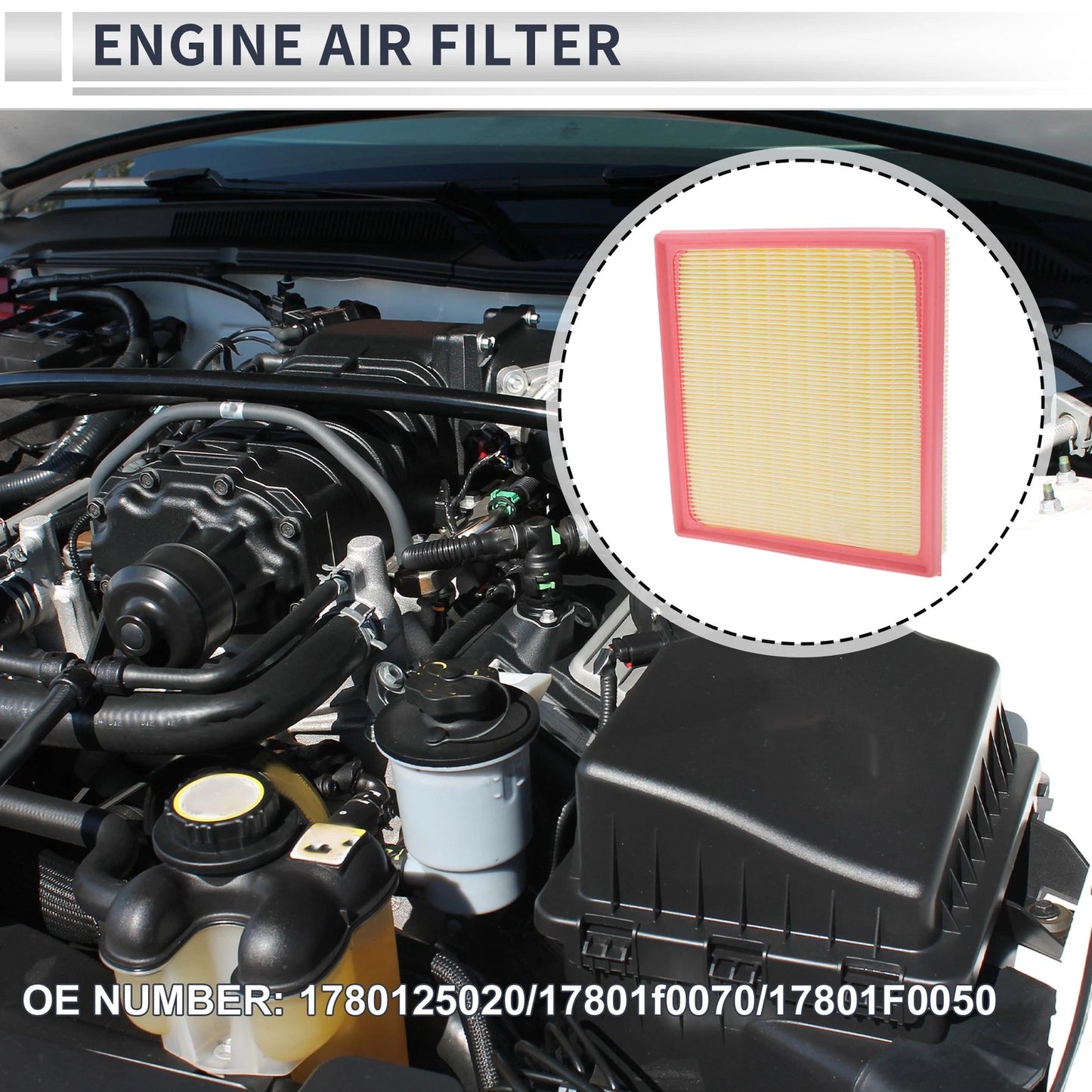 Engine Air Filter / 1x / Engine Air Filter for Toyota Avalon (2019–2022)