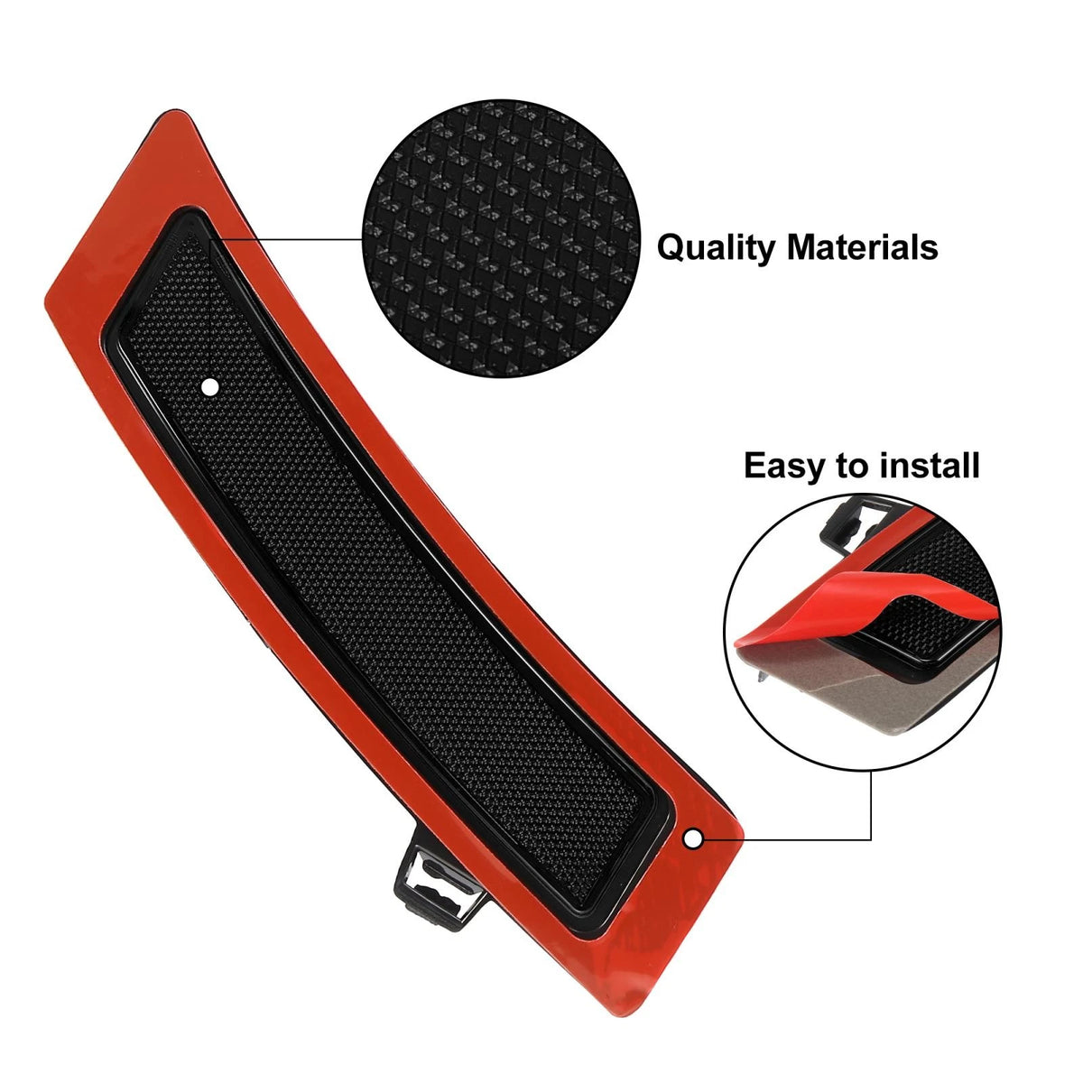 Bumper Reflector  Smoky Black for BMW XDrive35d XDrive35i (2011-2013)