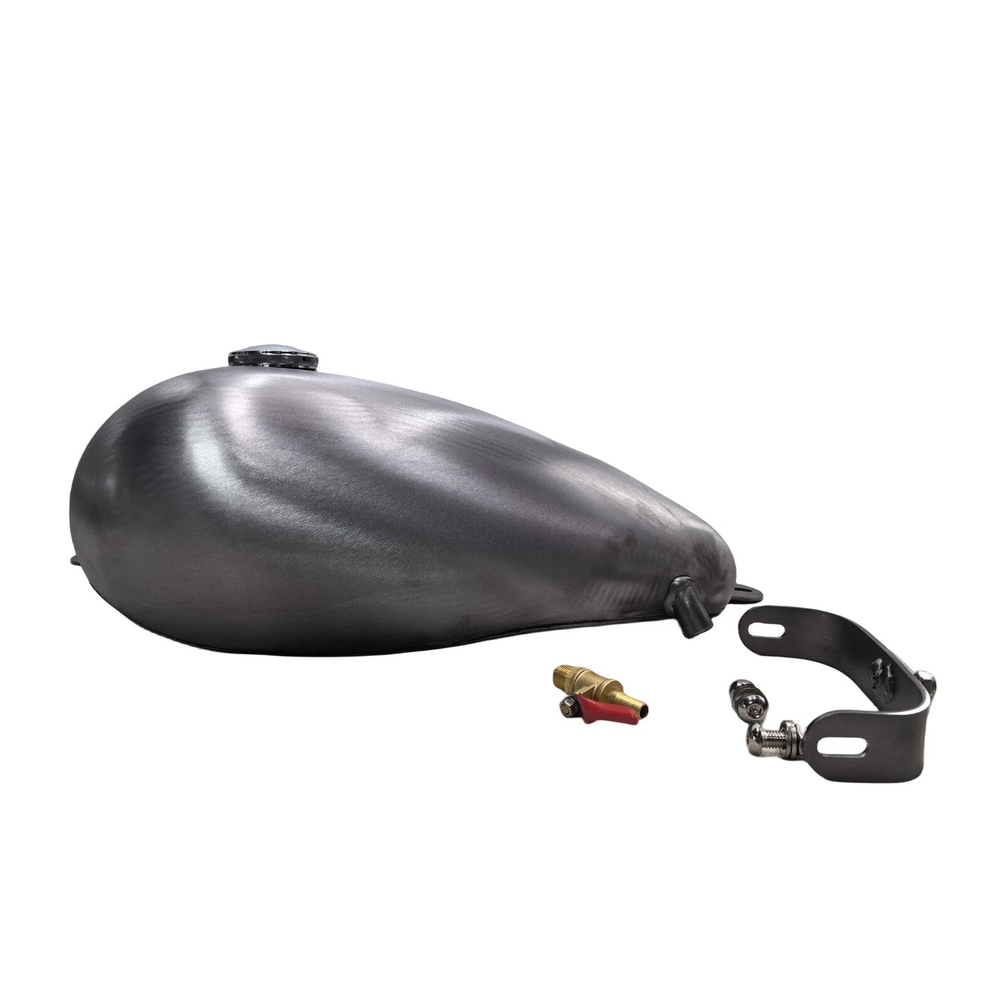 Unpainted Silver Fuel Tank w/ Cap for YAMAHA Dragstar 400/650 (1996-2007)