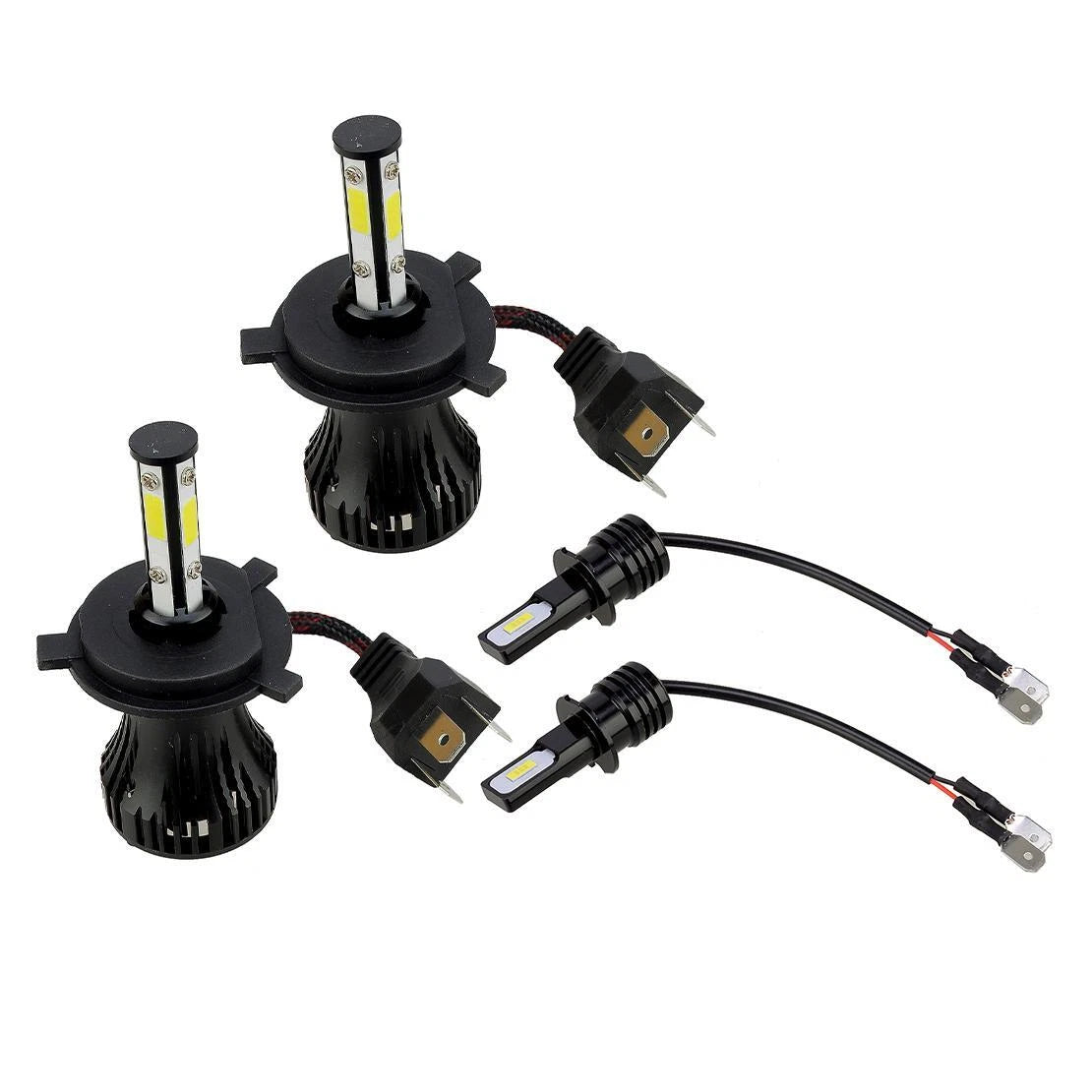 4pcs LED Headlight & Fog Light Bulbs for Subaru Forester (2003-2005)