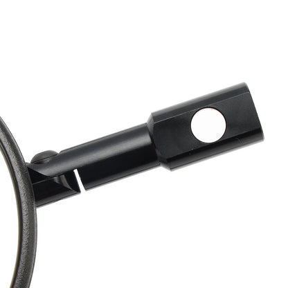 Handlebar End Mirrors 2 x Black Round Plastic M8 M10 for Superbike