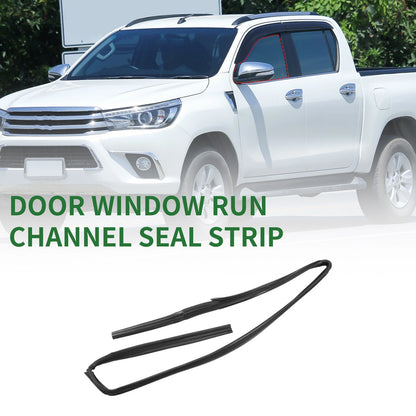 1 Pc Front Left Door Window Run Channel Seal Strip for Toyota