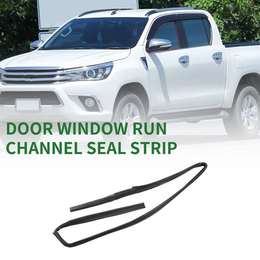 1 Pc Front Left Door Window Run Channel Seal Strip for Toyota