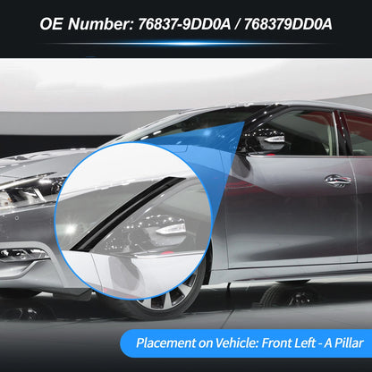 Front Left A Pillar Window Cover Trim for Nissan Maxima (2018-2019)