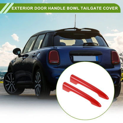 Rear Trunk Door Tailgate Handle Cover for BMW Mini Cooper F54 Clubman 2014+ Red