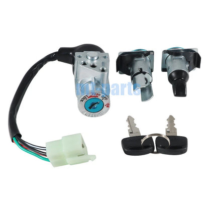 Ignition Key Switch & Seat Lock for Honda CH80 Elite (1985-2007)