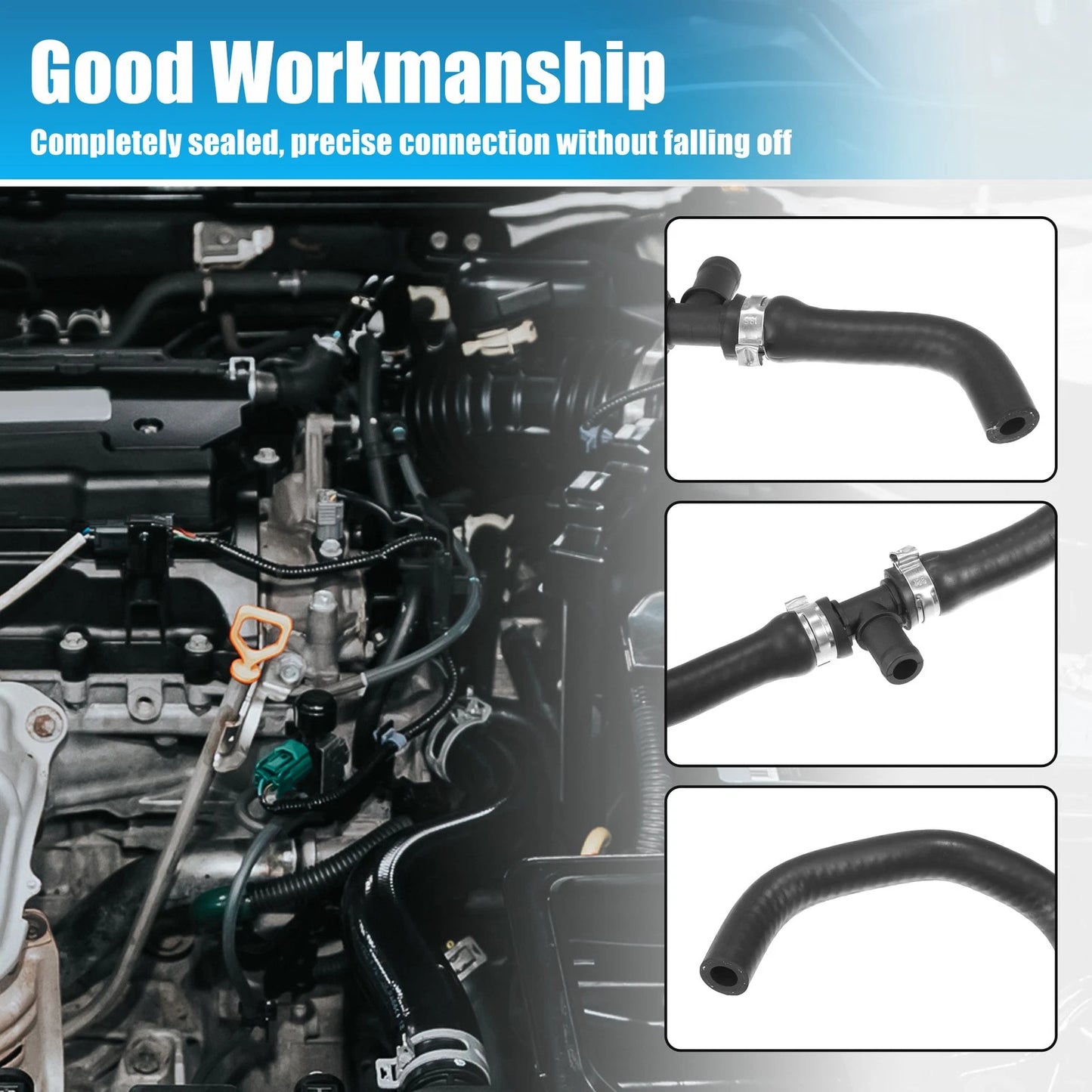 Coolant Line Water Hose for BMW 550i 2011-2016 (2 x Return Pipes)