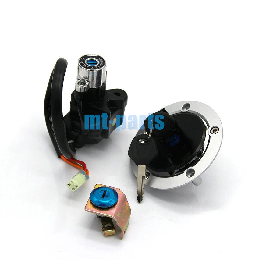 Ignition Key Switch Lock & Fuel Cap for Suzuki GSX-R 1000 (2003-2004)