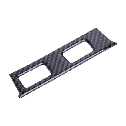 Carbon Fiber Heated Seat Switch Button Panel Cover for Acura TL (2004-2008)