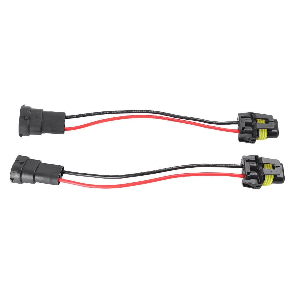 9006 to H8 H11 Fog Light Conversion Wire Harness Socket Adapter for Make & Model