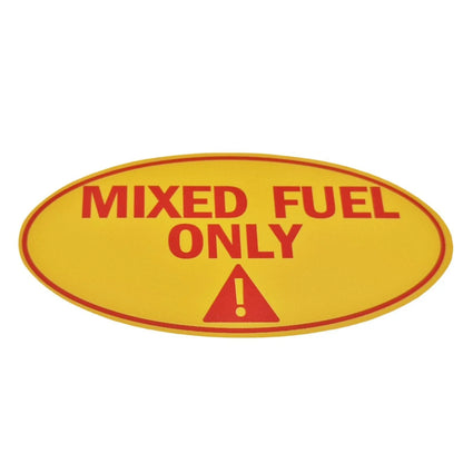 Mixed Fuel Only Sticker for Gasoline Decal for Truck Vinyl Tank