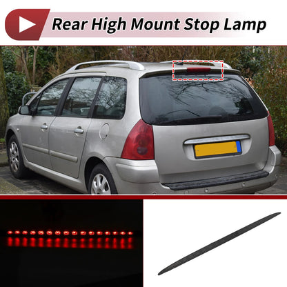 Black LED Third Brake Light for BMW E63 E64 6-Series (2004-2007)