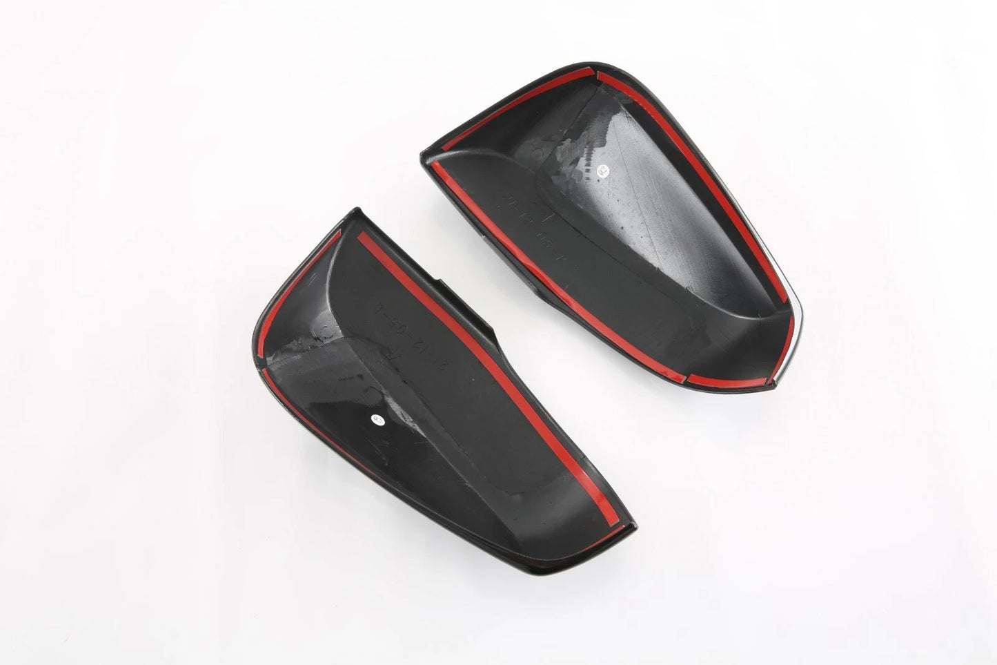 ABS Black Rearview Side Mirror Cover Trim for 2020-2023 Toyota Highlander (2020-2023)