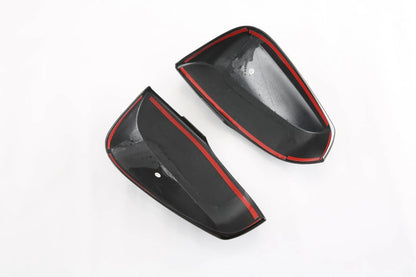 ABS Black Rearview Side Mirror Cover Trim for 2020-2023 Toyota Highlander (2020-2023)