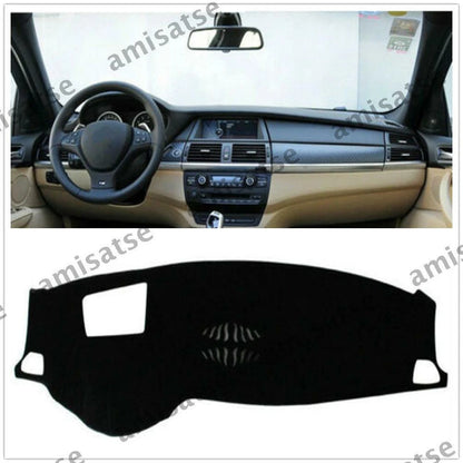 Dashmat for BMW X6 (Before 2013) Black Dashboard Cover Sun Visor Pad