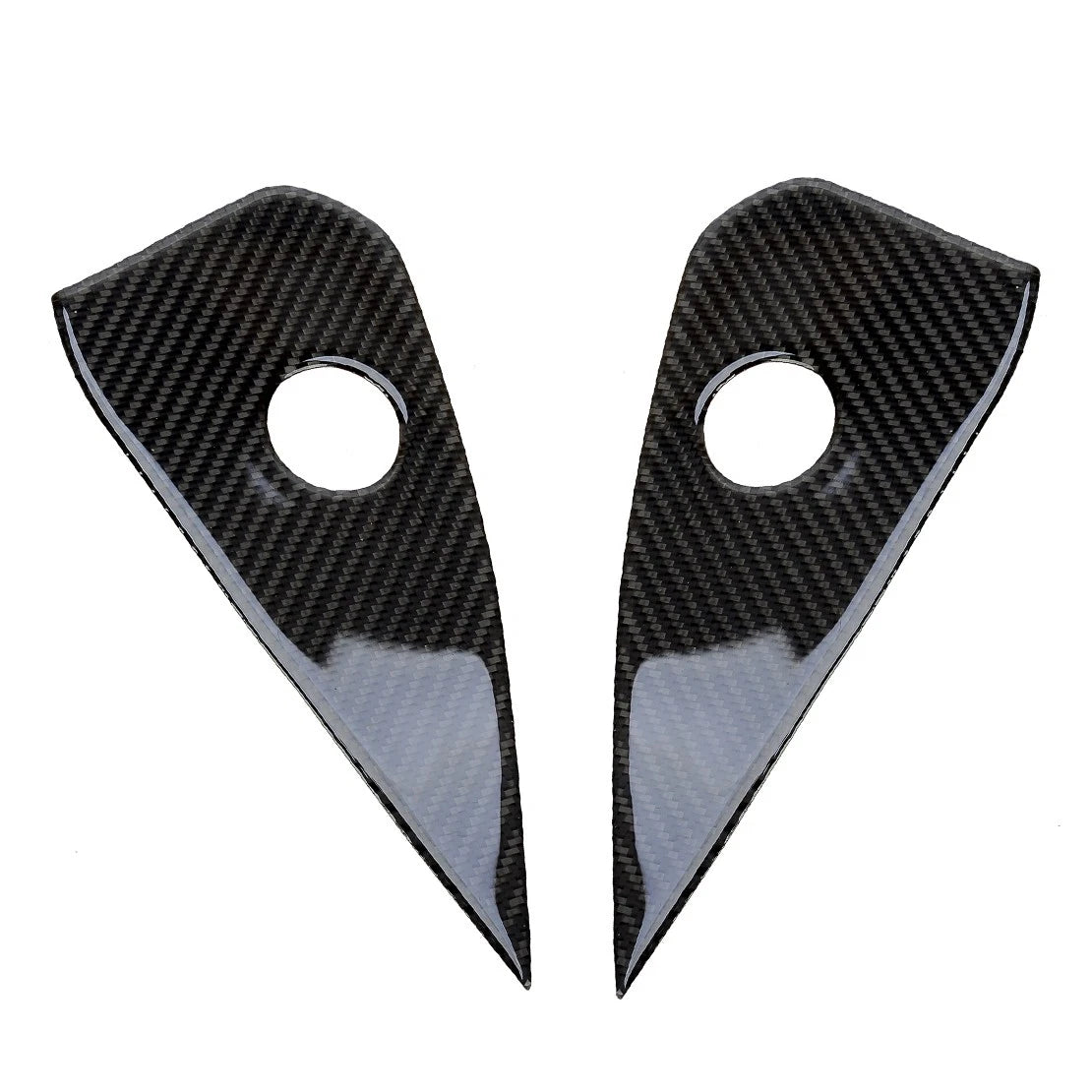 Carbon Fiber Dashboard Side Covers for 2015-2020 Ford Mustang