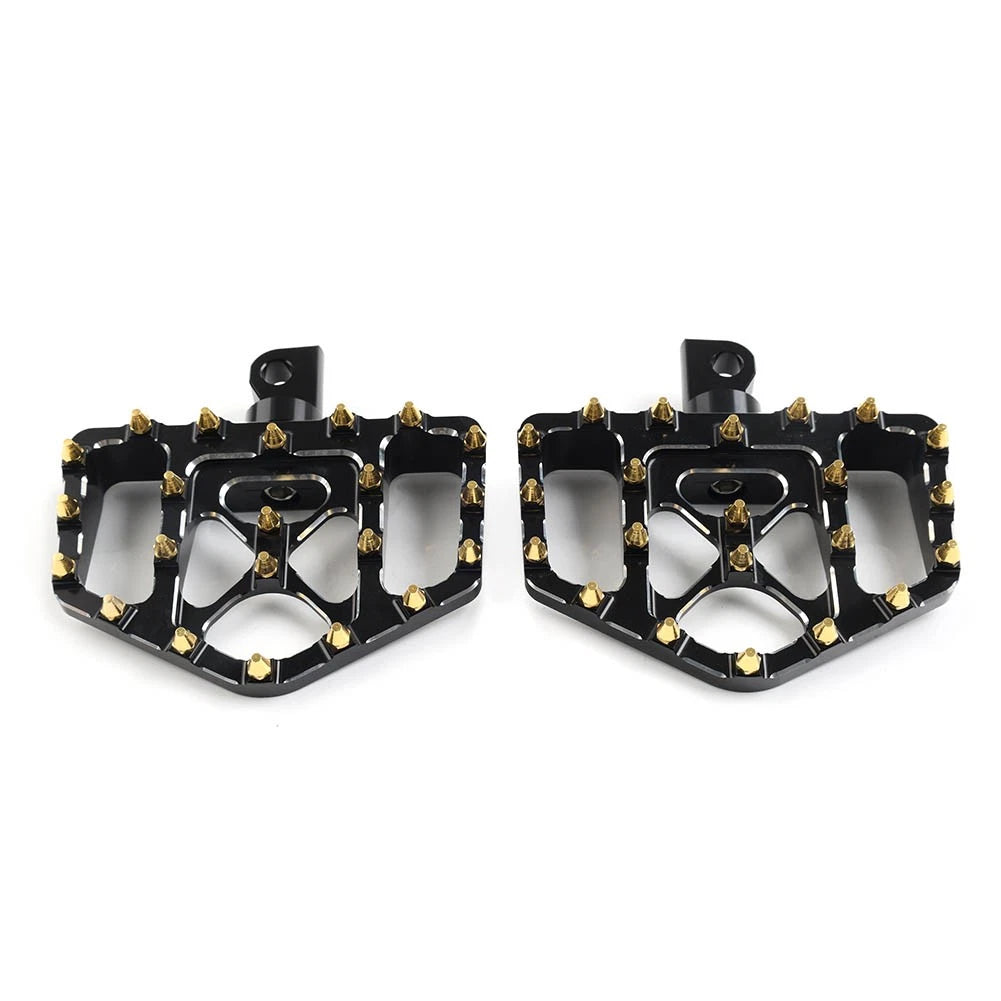 Wide MX Style Foot Pegs for Harley Touring Sportster Softail