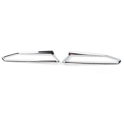 Motor Gloss Chrome Front Light Trim Accents for Honda Goldwing GL1800 (2018-2023)