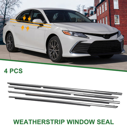 4pcs Weatherstrip Window Seal for Toyota Camry (2012-2014)