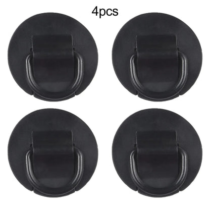 Portable PVC Paddle Board D Ring Kit for Inflatable Boats/Canoes 4pcs