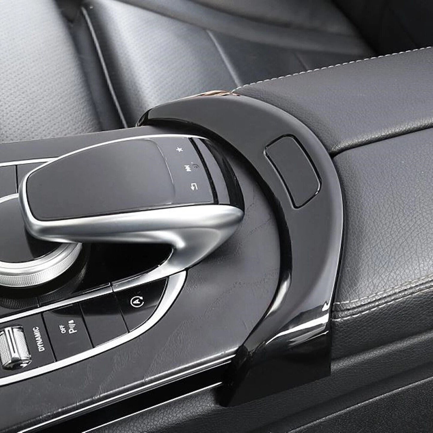 Armrest Box Button Frame Trim for Benz C Class GLC 2015-2022 (2015-2022)
