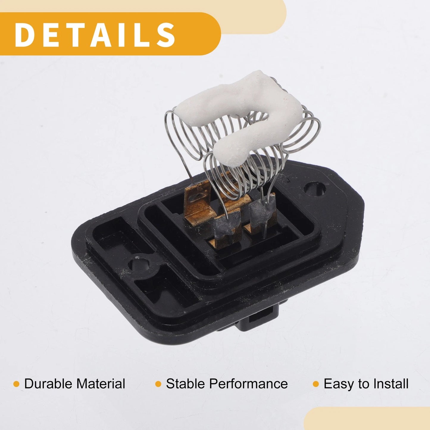 Blower Motor Resistor for HVAC (1468105730) - Compatible with Various Models
