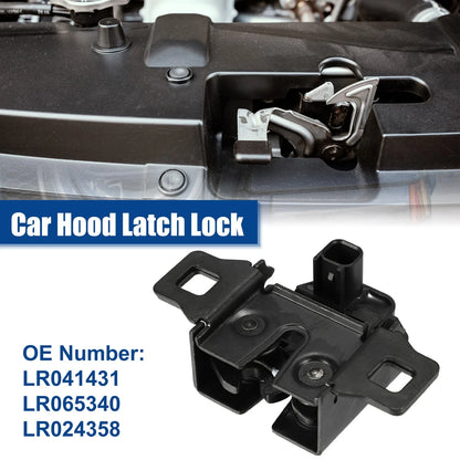 Hood Latch Lock for Land Rover Discovery 2017-2021 Black