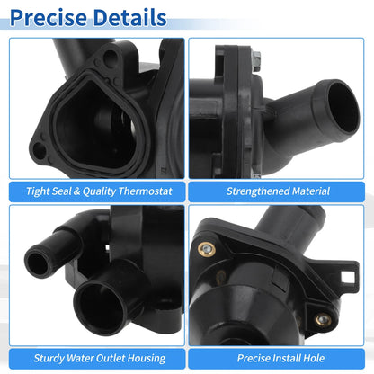 Engine Coolant Thermostat Housing for Honda Civic CR-V Element Accord (2001-2023)