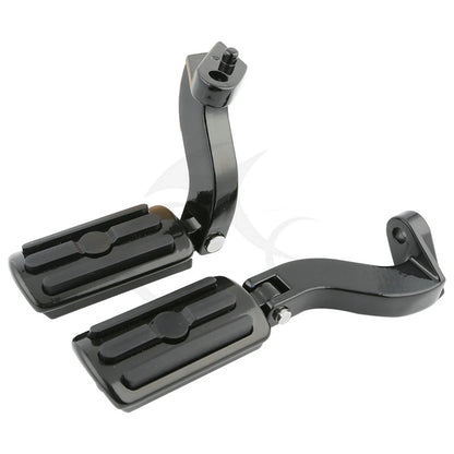 Rear Passenger Foot Pegs Mount Kit for Harley Touring Electra Glide (1993-2024)
