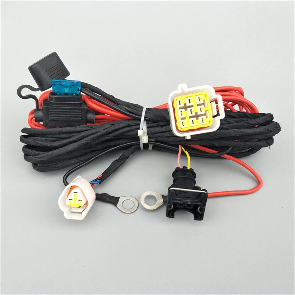 12V 5KW Air Heater LCD Monitor Switch Board Remote Control Harness for Car
