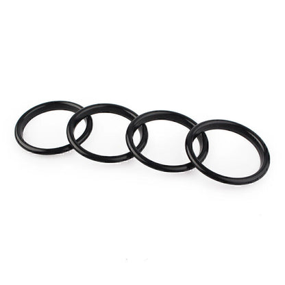 4 x Air Vent Cover Rings for Audi A3 S3 (2012-2019) - Black