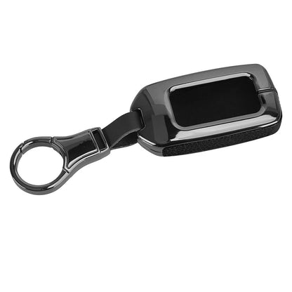 Zinc Alloy Key Fob Cover Case for Honda Civic CR-V HR-V Accord Jazz (2001-2023)
