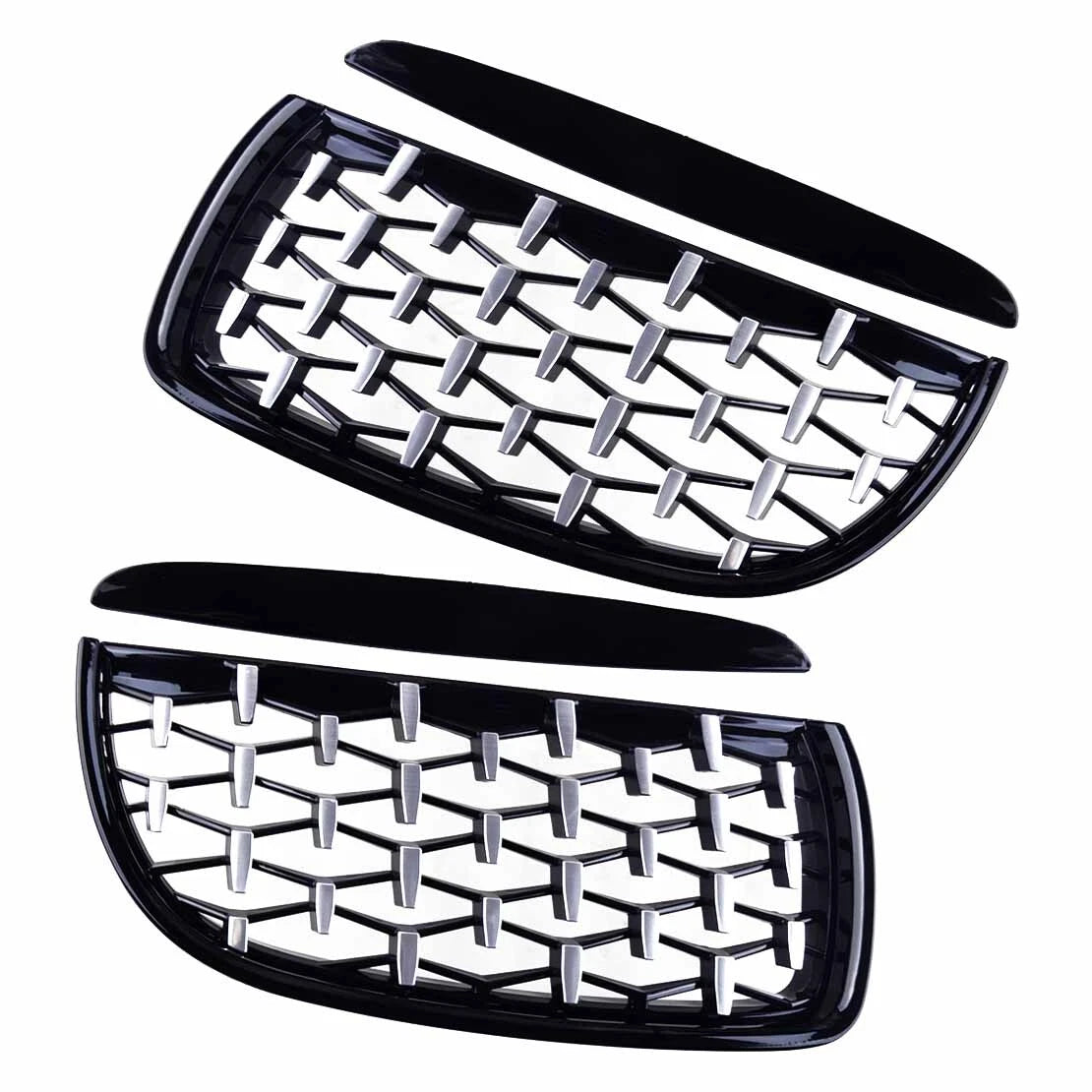 Front Bumper Kidney Mesh Grill for BMW 3 E90 E91 (2005-2008)