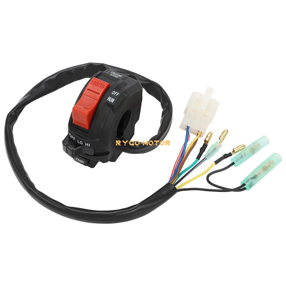 Headlight On/Off Handlebar Start Switch for Polaris Trail Boss Big Boss 250