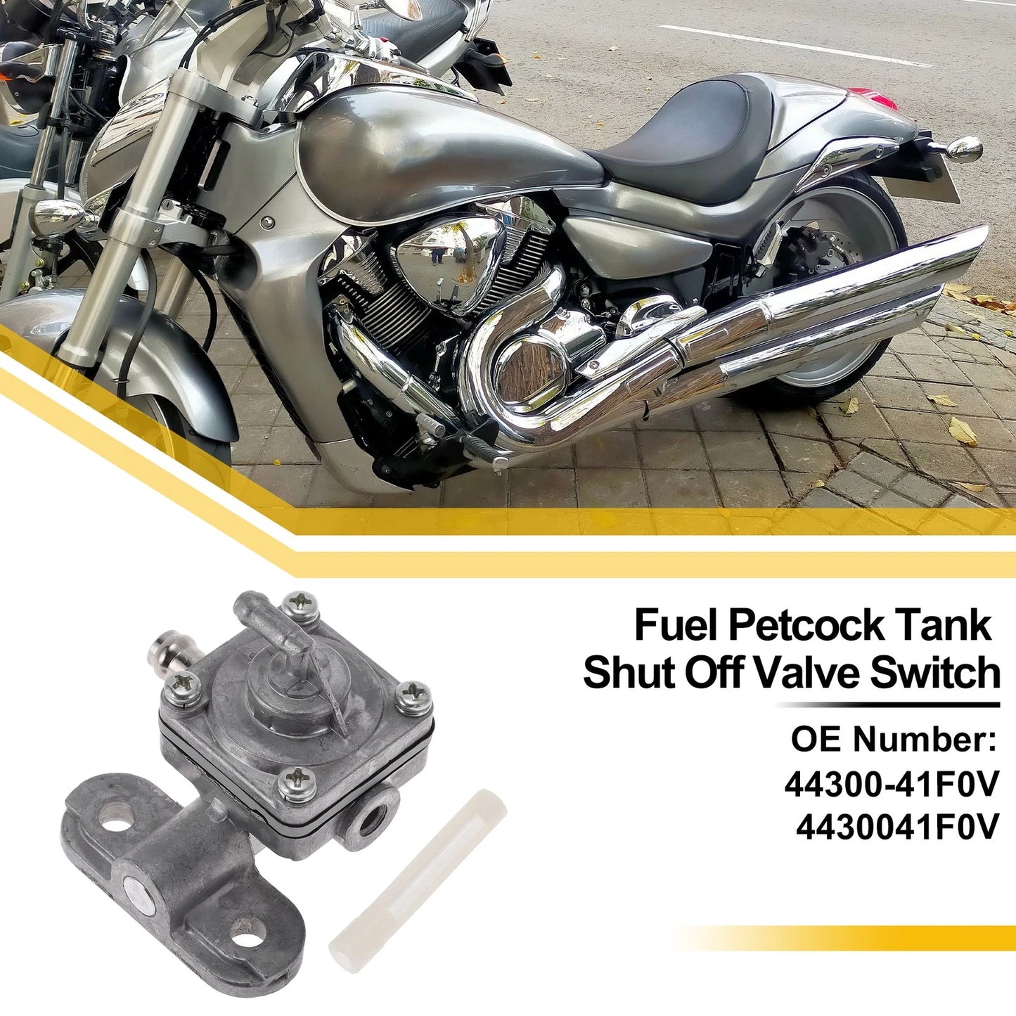 ATV Fuel Valve Petcock Gas Tank Switch for Suzuki VL800 Intruder (2001-2009)