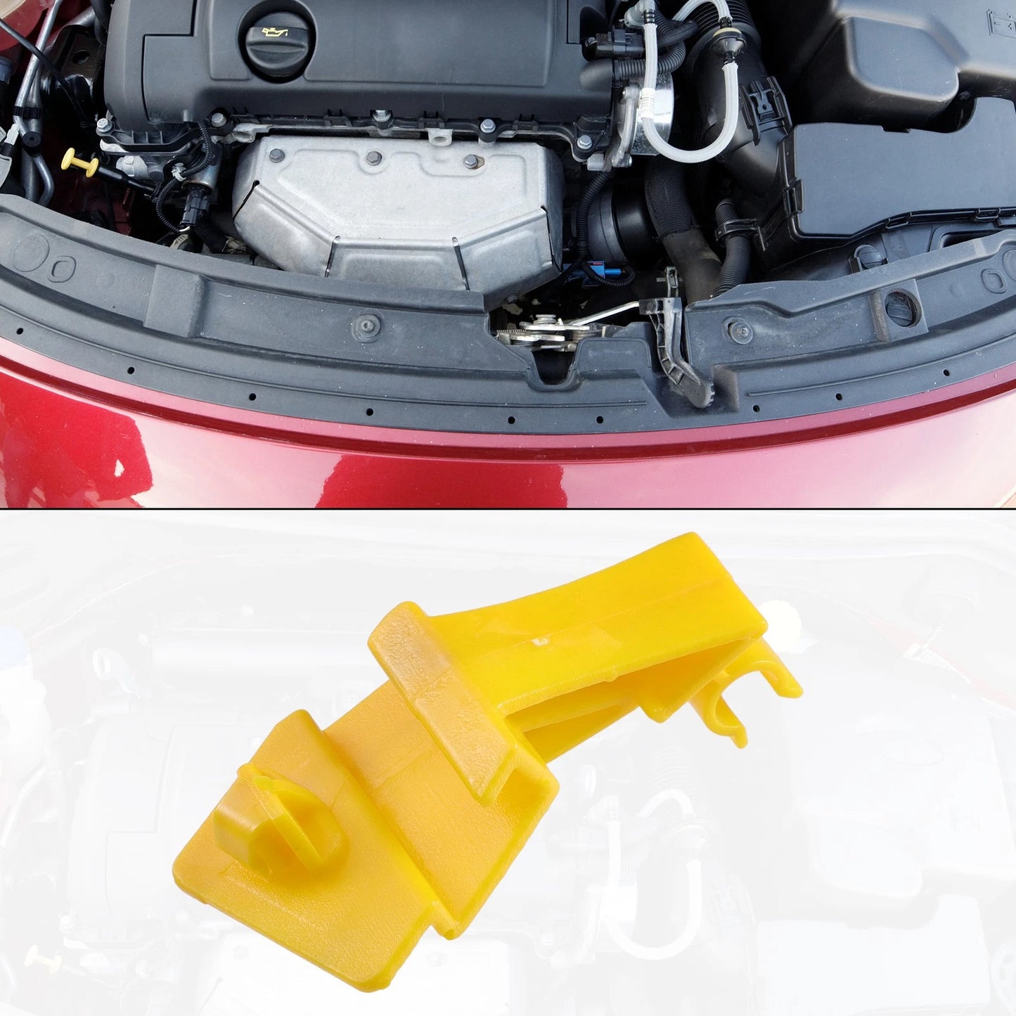Hood Prop Rod Clip Retainer for Ford Fiesta, EcoSport (2011-2023)