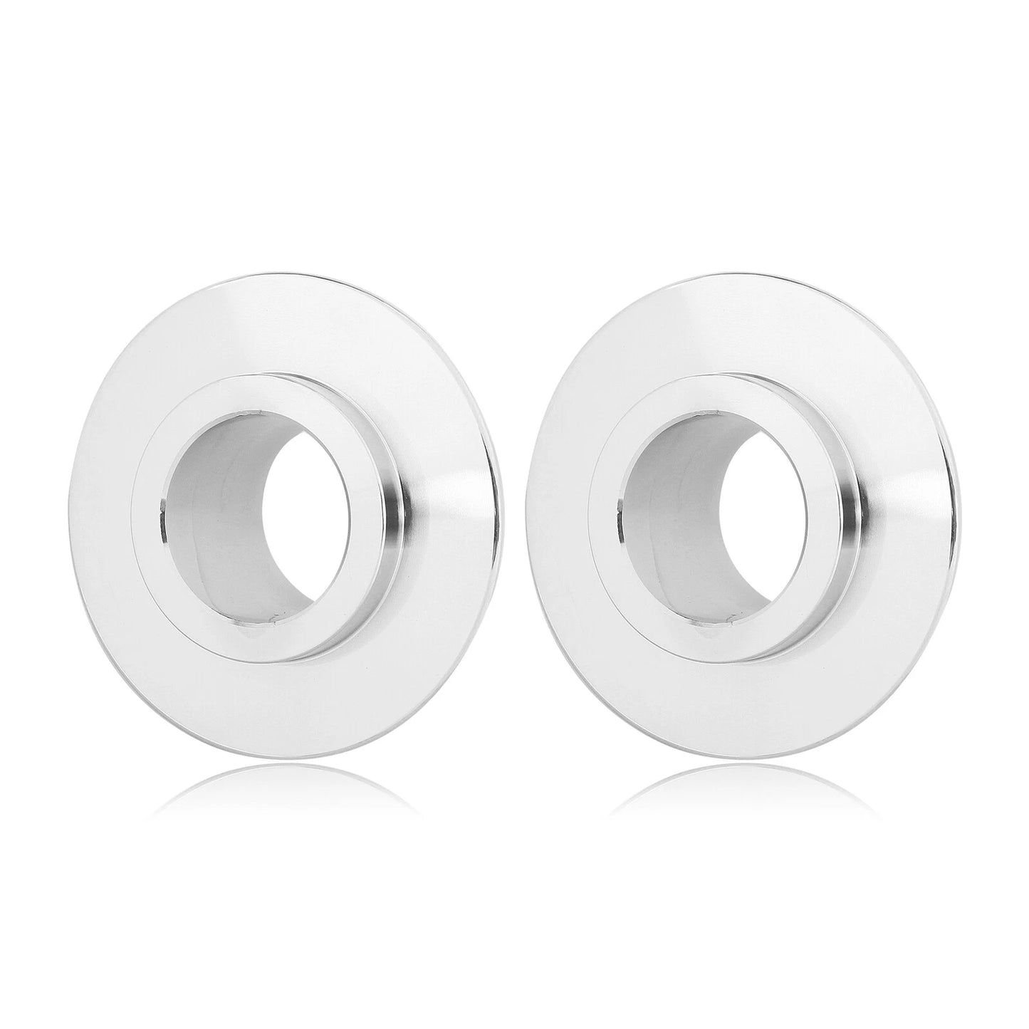 Front Tapered Axle Wheel Spacers for Harley Touring (2008-2018) Chrome