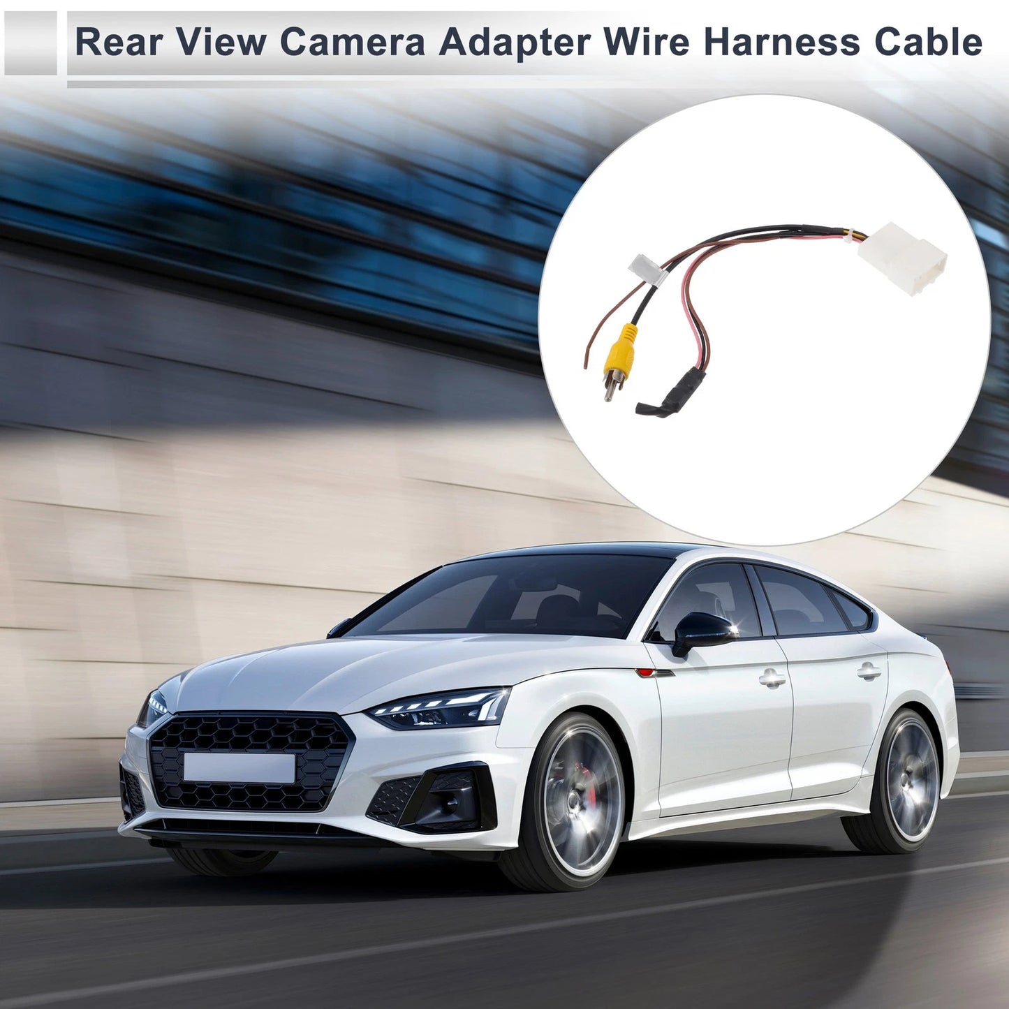 Rear View Camera Adapter Wire Harness Cable for Hyundai